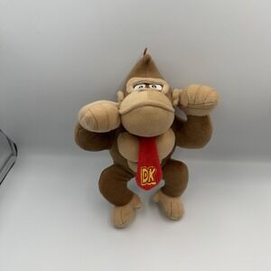 DK Donkey Kong Plush Doll Stuffed Toy Official Licensed Nintendo Super Mario